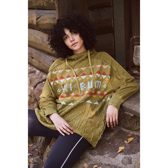 Free People Powder Bunny Sweat Size M - Picture 2 of 13